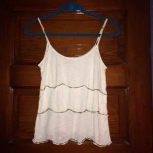 American eagle top with beaded embellishments