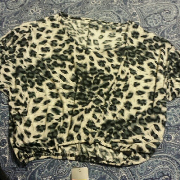 Cheetah print top!
