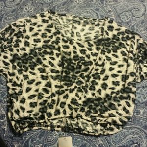 Cheetah print top!
