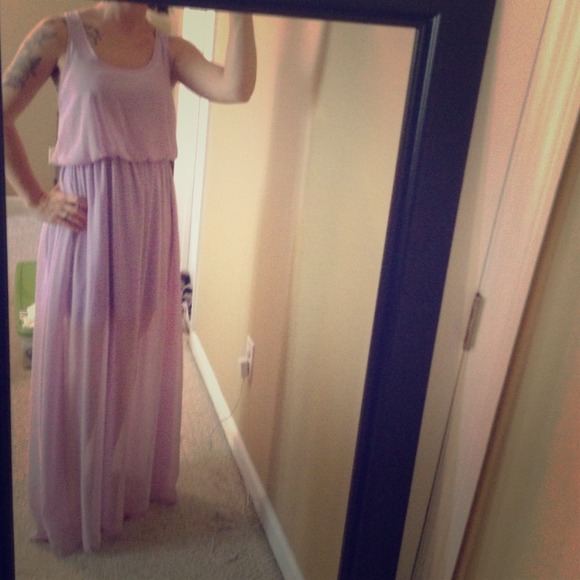 Light purple dress