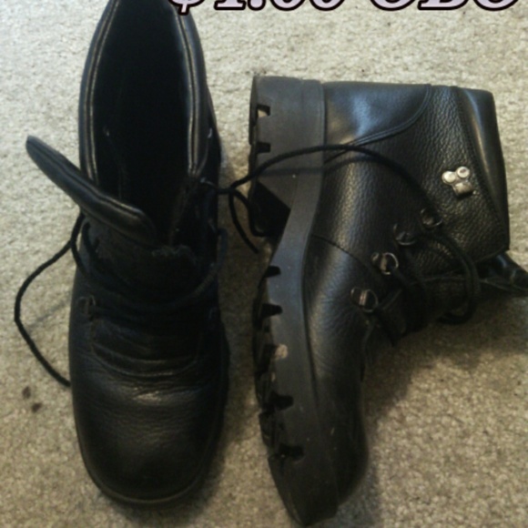 Combat Boots, Black