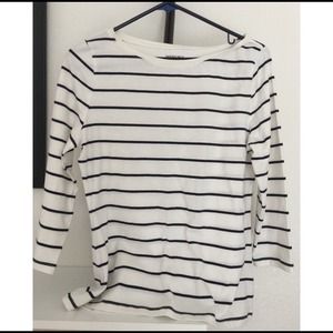 Merona blue stripped shirt