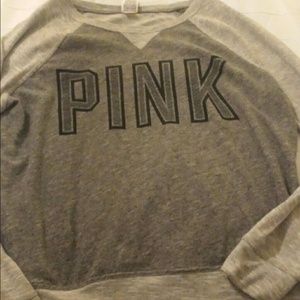 ****Sold**Victorias secret pink sweatshirt