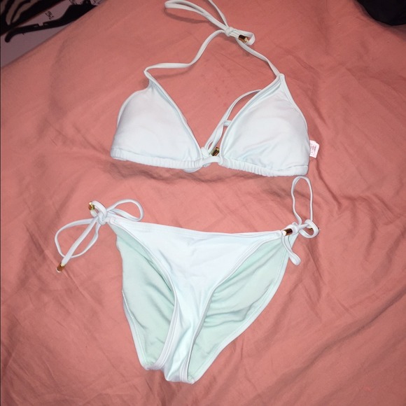 forever 21 mint colored swimsuit