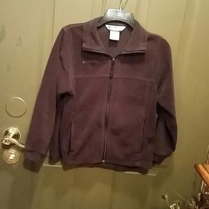 Black fleese jacket, like new.