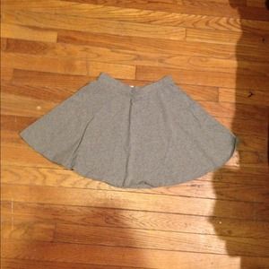 Grey skater skirt from Forever 21