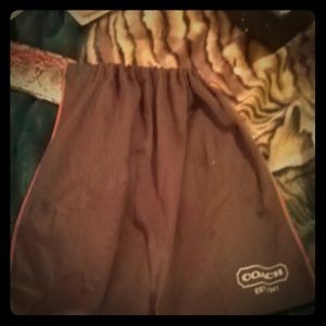 Coach dust bag