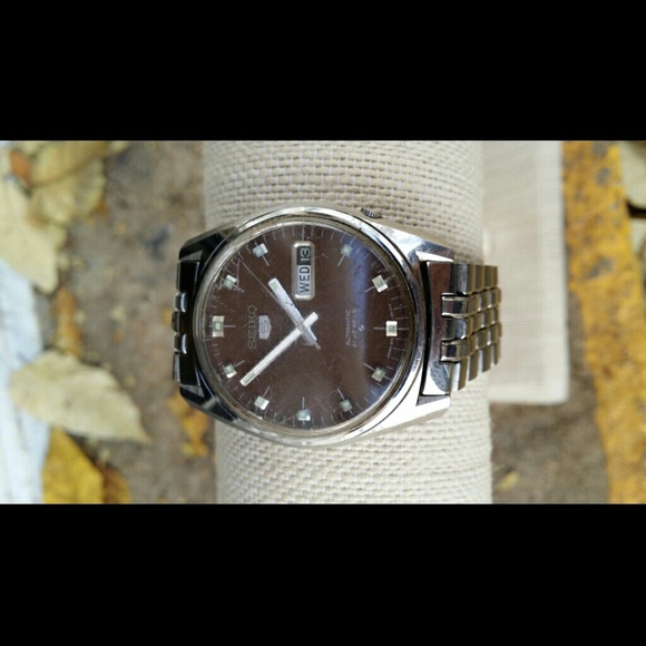 Vintage Seiko 5 Automatic 6119-8095