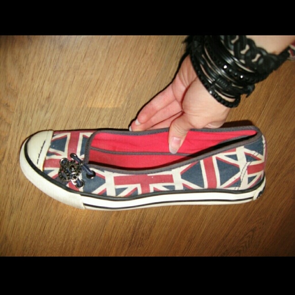 Rocketdog Union Jack flats