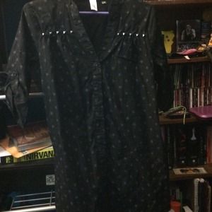 Abbey Dawn stars and studs button down.