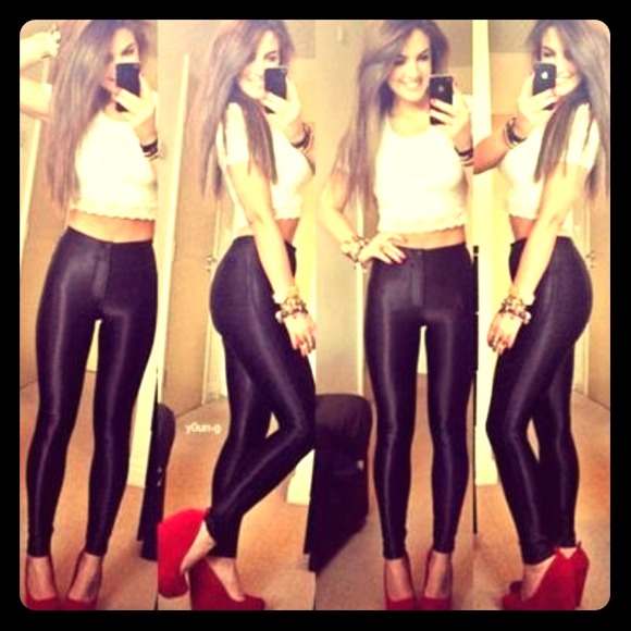 Black Disco Pants!!! :)