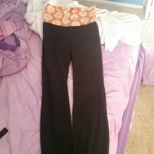 Victoria secret long horn yoga pants
