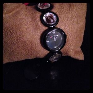 Betsey Johnson black watch🍦today only $25🍦