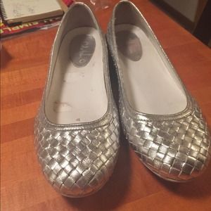 Cole Haan Nike Air metallic flats