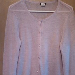 J crew crystal button cardigan sweater M L