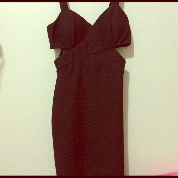 Black side slitted dress! 💃