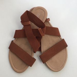 Tan Bandage Sandles