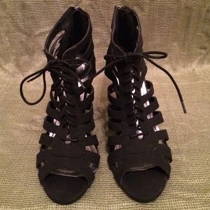 🐼🐼Bamboo Black Heels🐼🐼