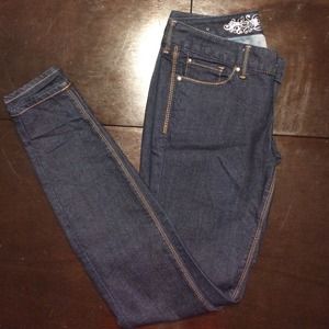 Express Zelda Slim Fit Jean Leggins ultra low rise