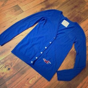 💟Hollister button up sweater