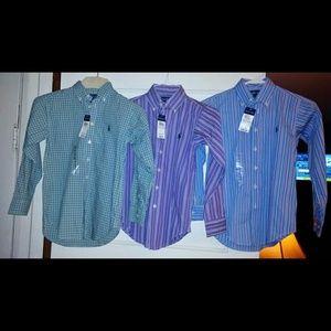Boys Size 8 Ralph Lauren Polo Dress Shirt