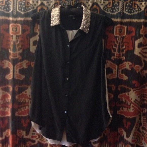 Elizabeth and James silk top