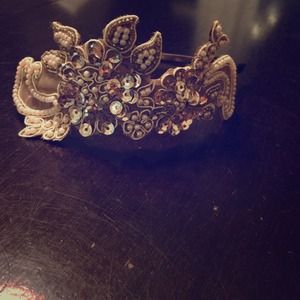 Pale Pink/ Vintage Pink Sequence Headband