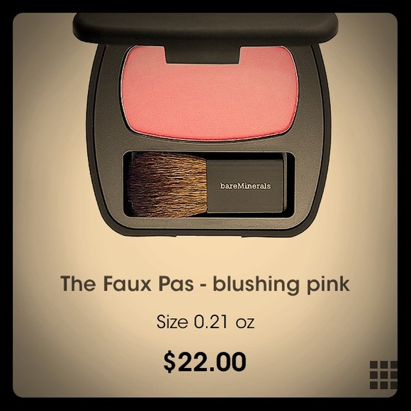❌bundled❌Bareminerals "The French Kiss" barely use