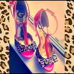 🐯Guess Cheetah Heels🐯