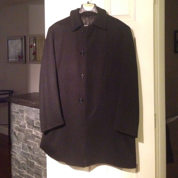 Men's Wool Pea Coat - Picture 1 of 3