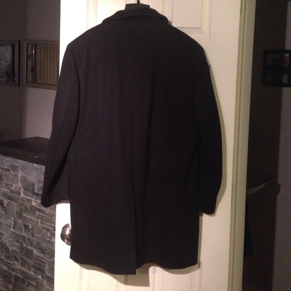 Men's Wool Pea Coat - Picture 3 of 3