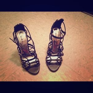 Black Bebe Heels