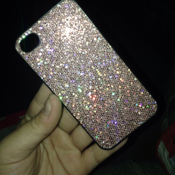 Glitter iPhone 4/4s case PINK - Picture 1 of 1