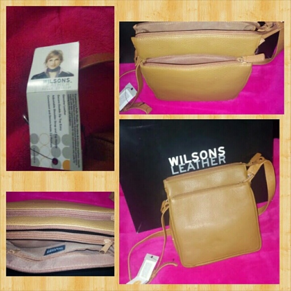 Wilson Genuine Leather Crossbody Bag