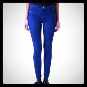 Topshop 'Leigh' moto skinny jeans