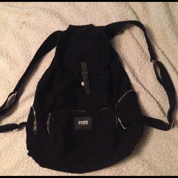 Pink backpack