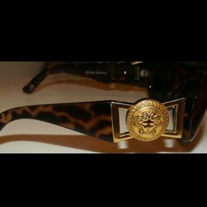 AUTHENTIC Versace Sunglasses (Tortoise)