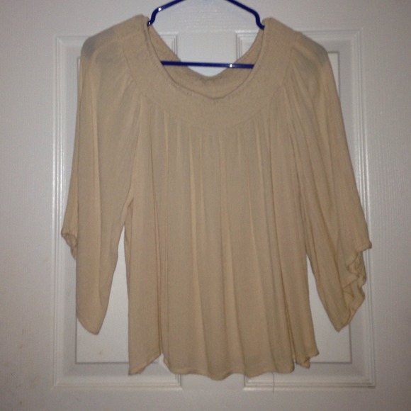 Pale pink flow shirt
