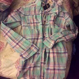 New Hollister Flannel