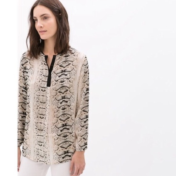 Animal Print Top