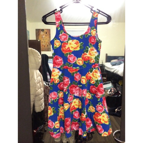 Floral Skater Dress