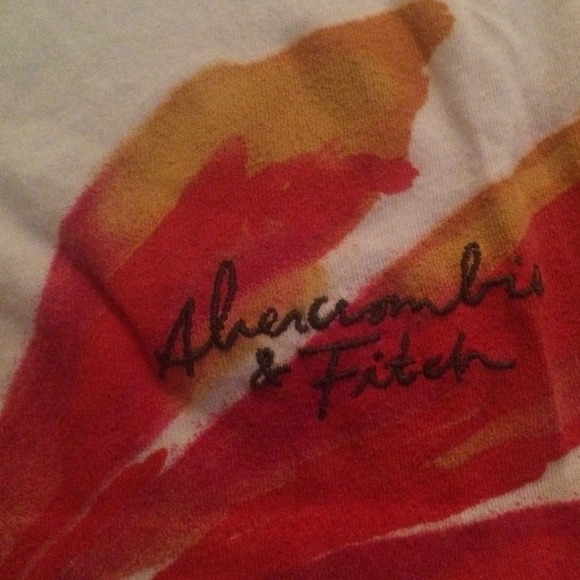 Abercrombie & Fitch floral tee - Picture 2 of 2