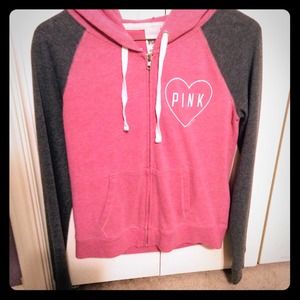 PINK Victoria's Secret Zip Up Hoodie