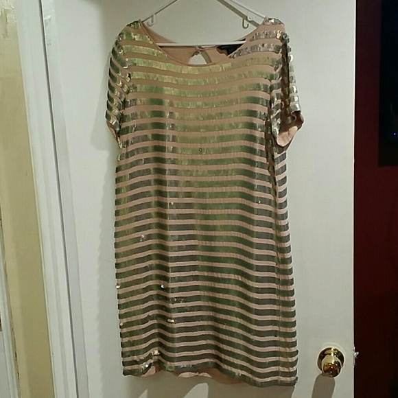 French connection sequin dress