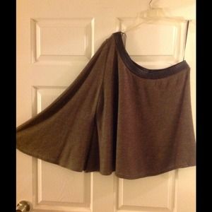 Leather Trimmed sweater