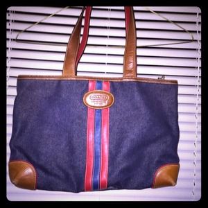 Authentic Vintage Denim Coach Purse
