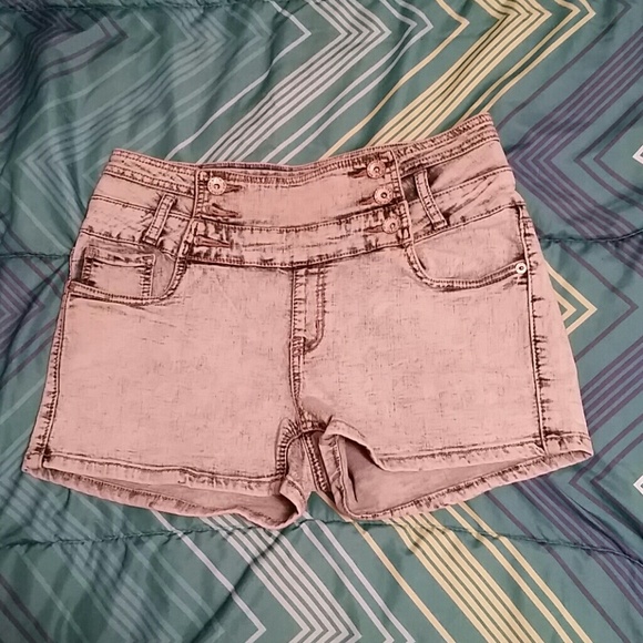 High waisted shorts