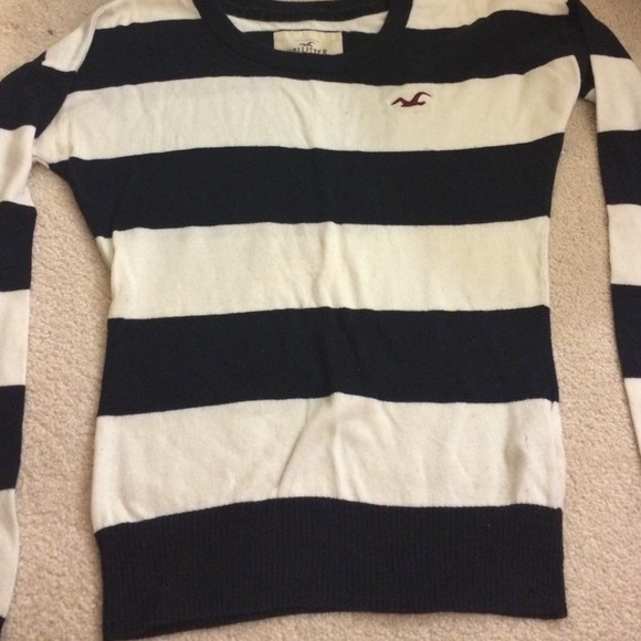 Hollister striped sweater