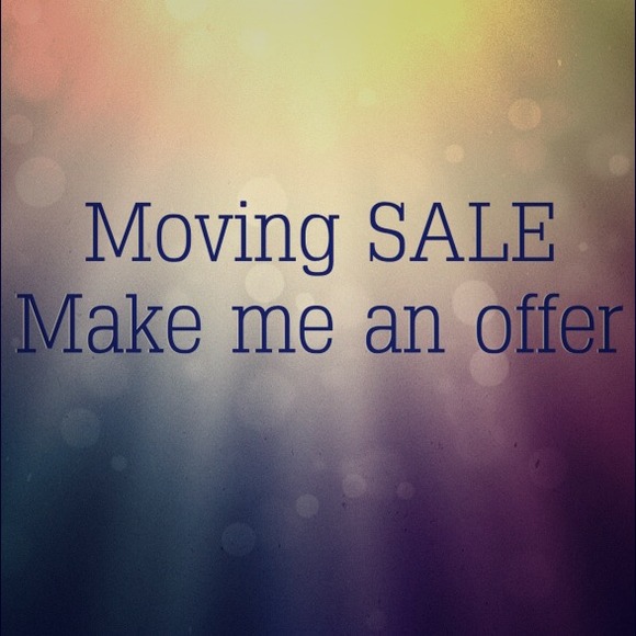 Moving sale, make a reasonable offer 😊