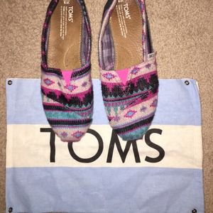 TOMS Classic Pink Tamin